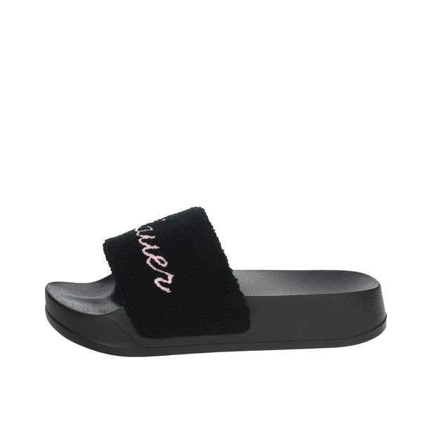 Blauer Shoes Platform Slippers Black S2YUBA02/TER