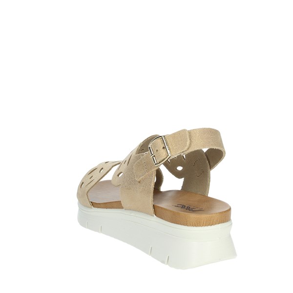 Imac Shoes Platform Sandals Platinum  157990