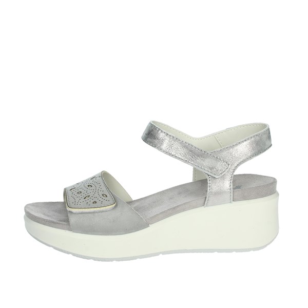 Imac Shoes Platform Sandals Grey 158100