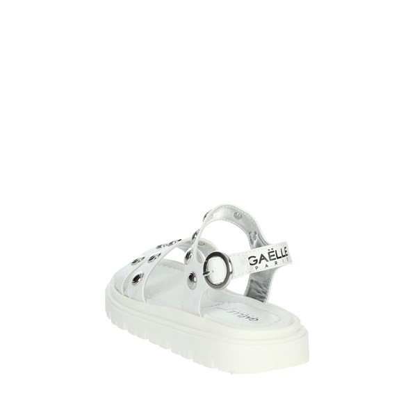 Gaelle Paris Shoes Sandal White G-1451