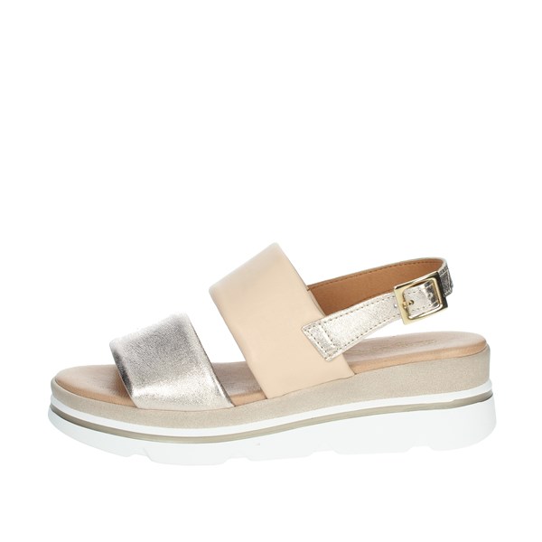 Elisa Conte Shoes Platform Sandals Beige G91