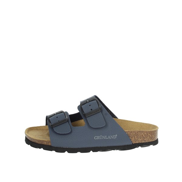 Grunland Shoes Flat Slippers Blue CB1462-40