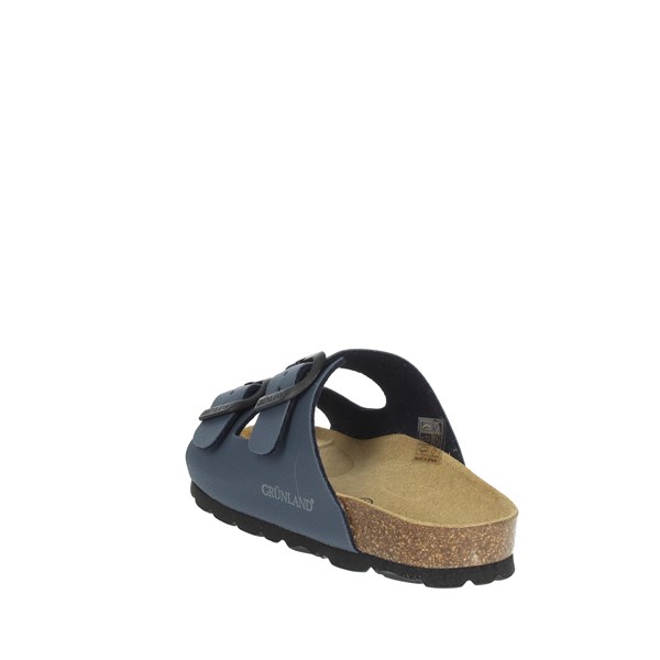 Grunland Shoes Flat Slippers Blue CB1462-40