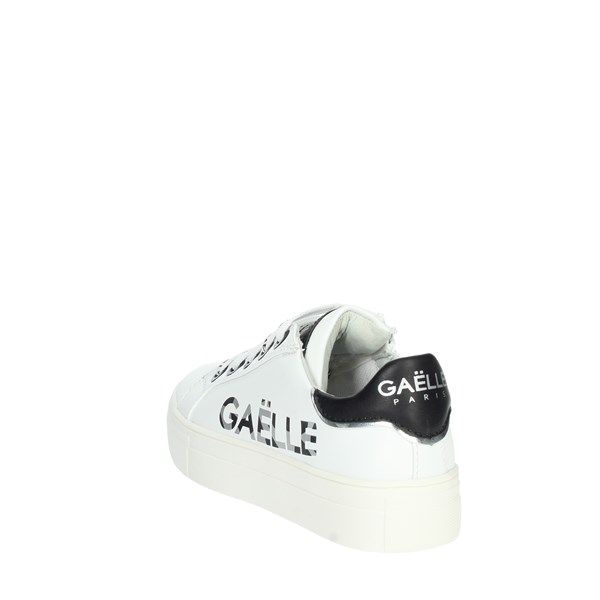 Gaelle Paris Shoes Sneakers White/Black G-1303