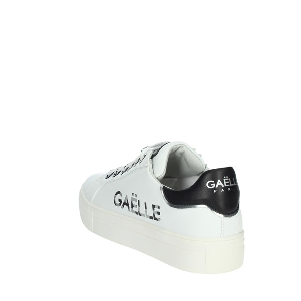 Gaelle Paris Shoes Sneakers White/Black G-1303