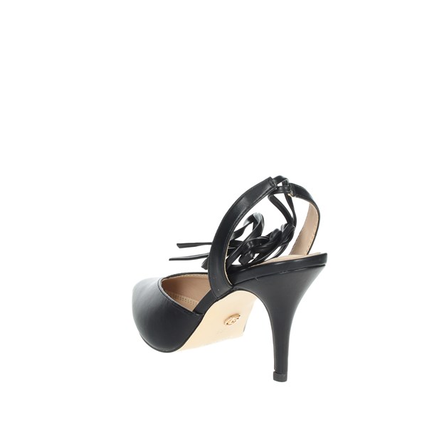 Gold & Gold Shoes Pumps Black GD560