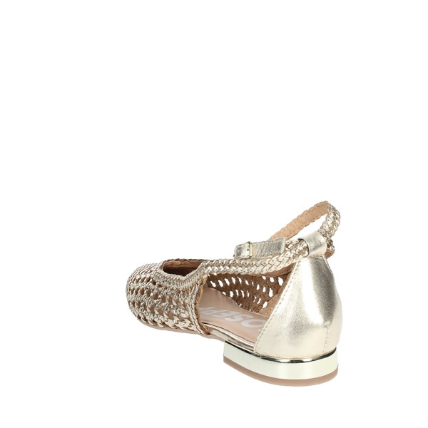 Gioseppo Shoes Ballet Flats Gold 62109