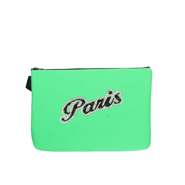 L.p.b. Accessories Clutch Bag Green PARIS-M