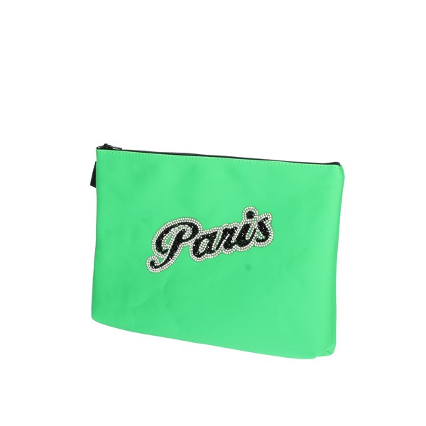 L.p.b. Accessories Clutch Bag Green PARIS-M