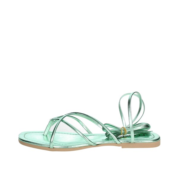 Muds Shoes Flat Sandals Aquamarine ART 8