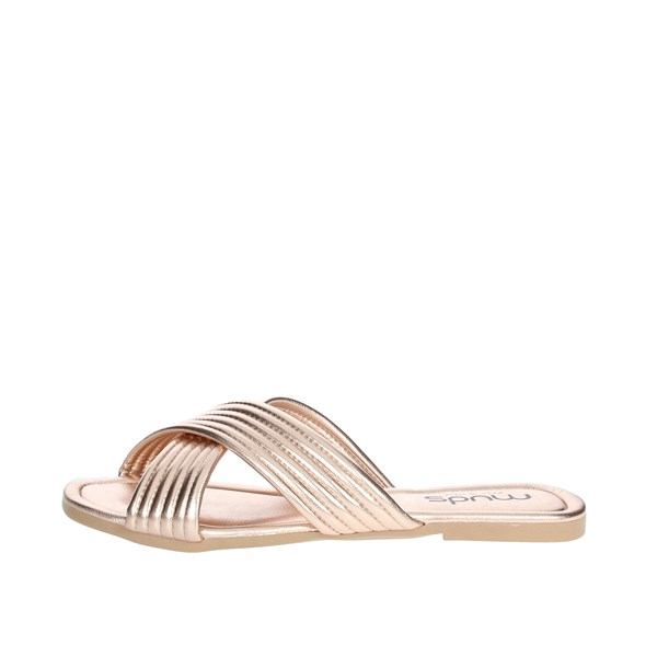Muds Shoes Flat Slippers Copper  ART 9