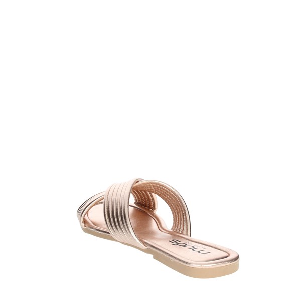 Muds Shoes Flat Slippers Copper  ART 9