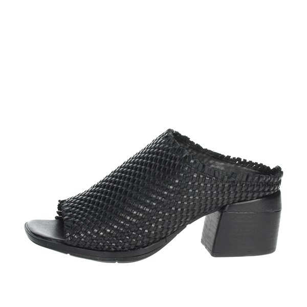 Xfx Manifatture Shoes Heeled Slippers Black T0410