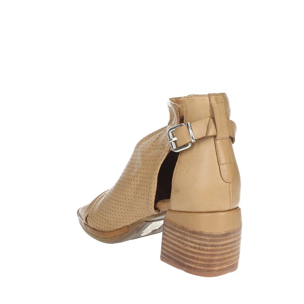 Xfx Manifatture Shoes Heeled Sandals Beige T0401