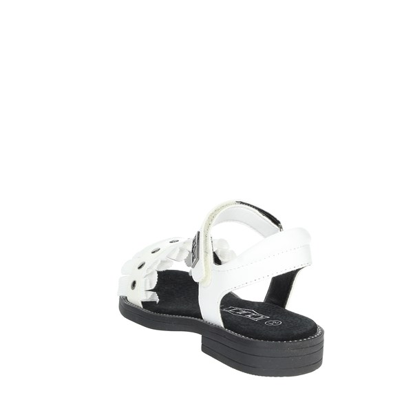 Cult Shoes Flat Sandals White MISS
