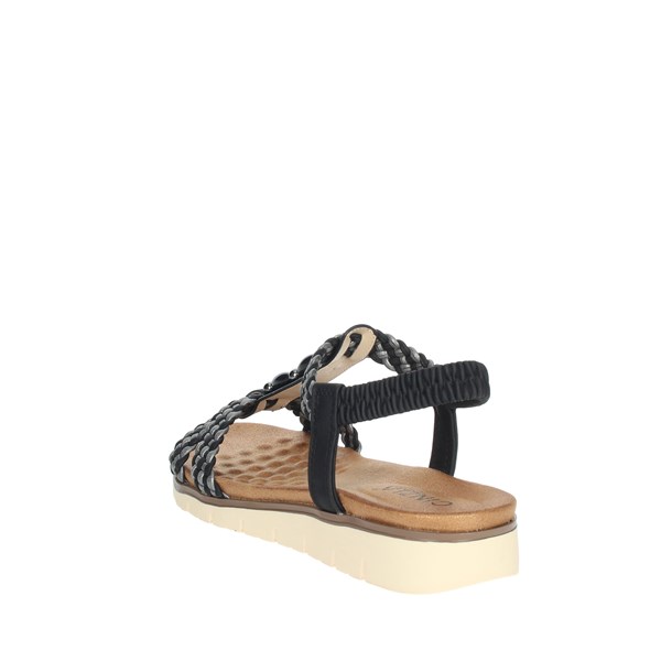 Cinzia Soft Shoes Flat Sandals Black MCA1016