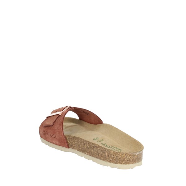 Grunland Shoes Flat Slippers Brick-red CB2633-70