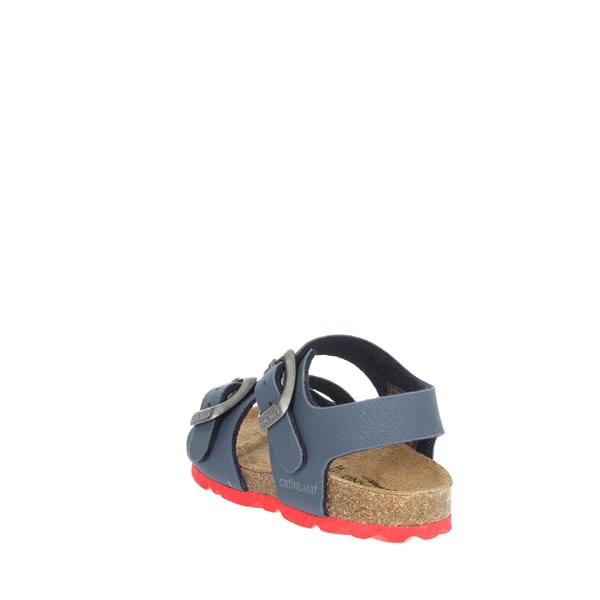 Grunland Shoes Flat Sandals Blue/Red SB0025-40