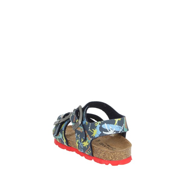 Grunland Shoes Sandal Blue/Red SB0745-40
