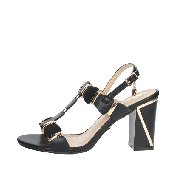 Laura Biagiotti Shoes Heeled Sandals Black 7588