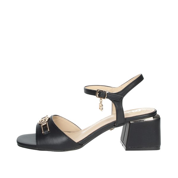 Laura Biagiotti Shoes Heeled Sandals Black 7584