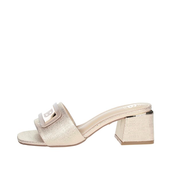 Laura Biagiotti Shoes Heeled Slippers Light dusty pink 7580