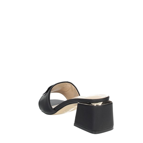 Laura Biagiotti Shoes Heeled Slippers Black 7580