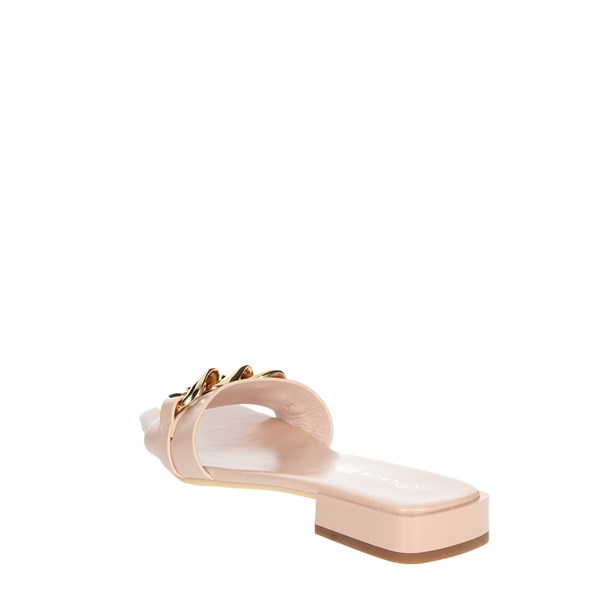 Laura Biagiotti Shoes Flat Slippers Light dusty pink 7557