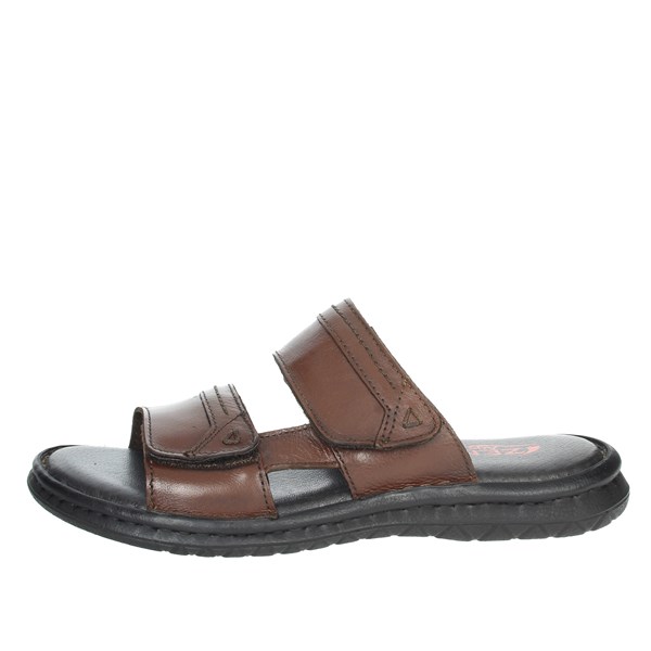 Zen Shoes Flat Slippers Brown 478720