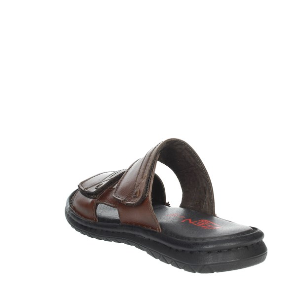 Zen Shoes Flat Slippers Brown 478720