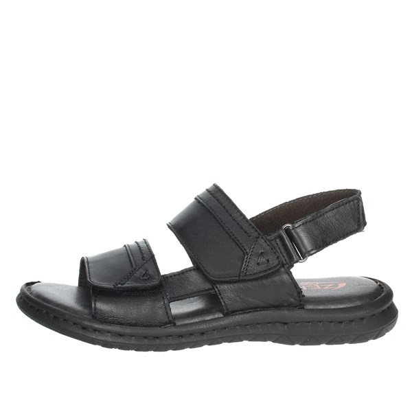 Zen Shoes Flat Sandals Black 478719