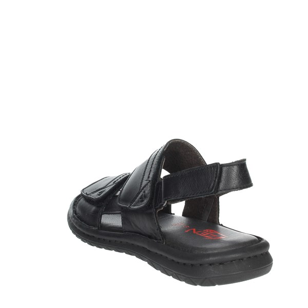 Zen Shoes Flat Sandals Black 478719
