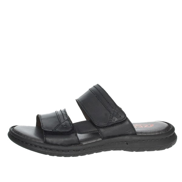 Zen Shoes Flat Slippers Black 478720