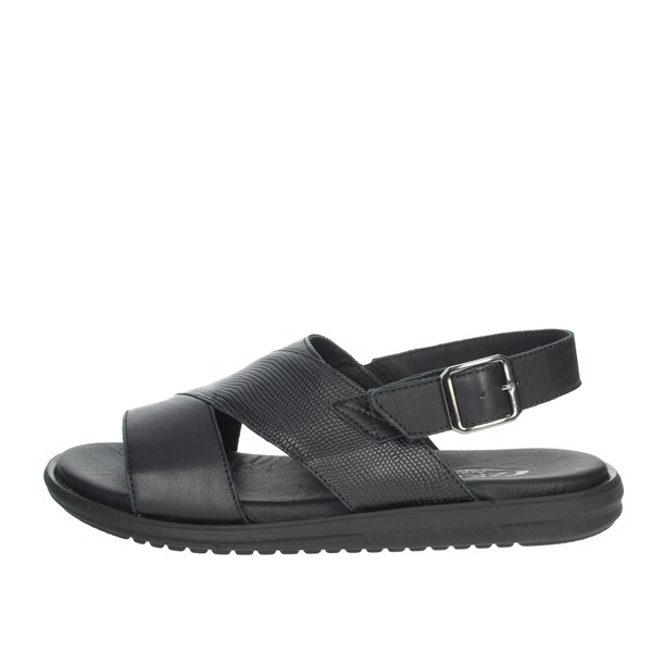 Zen Shoes Flat Sandals Black 478464