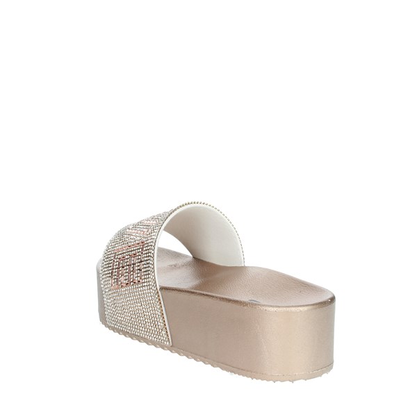 Keys Shoes Platform Slippers Light dusty pink K-6550