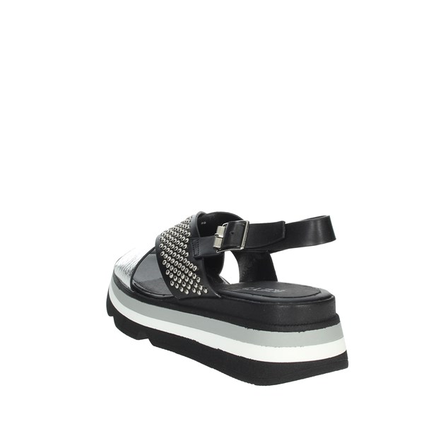Keys Shoes Sandal Black K-6501