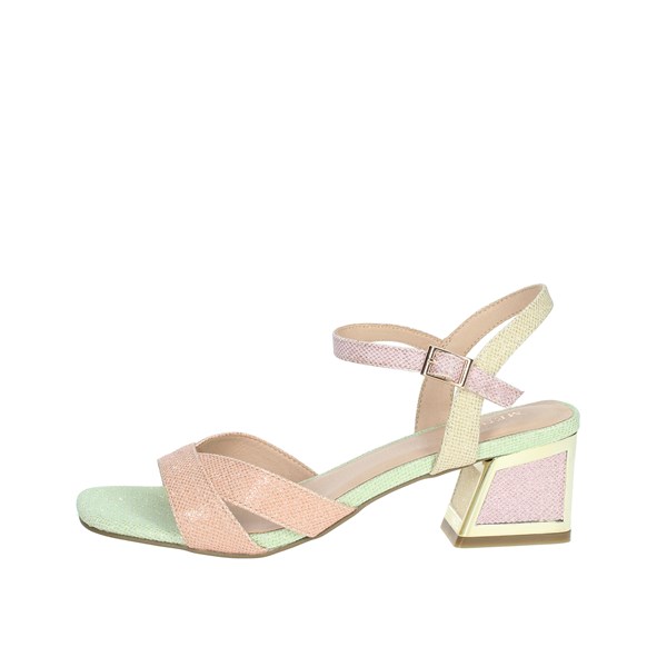 Menbur Shoes Heeled Sandals Light dusty pink 23015
