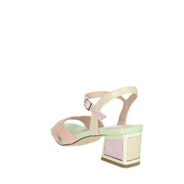 Menbur Shoes Heeled Sandals Light dusty pink 23015