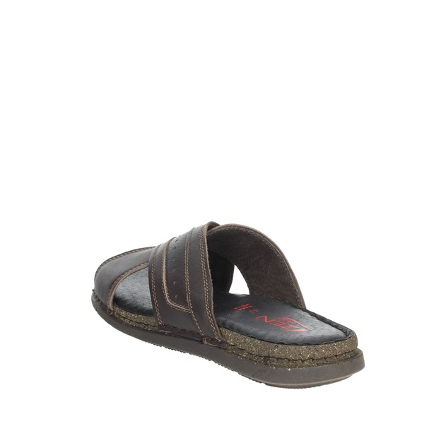 Zen Shoes Flat Slippers Brown 478765