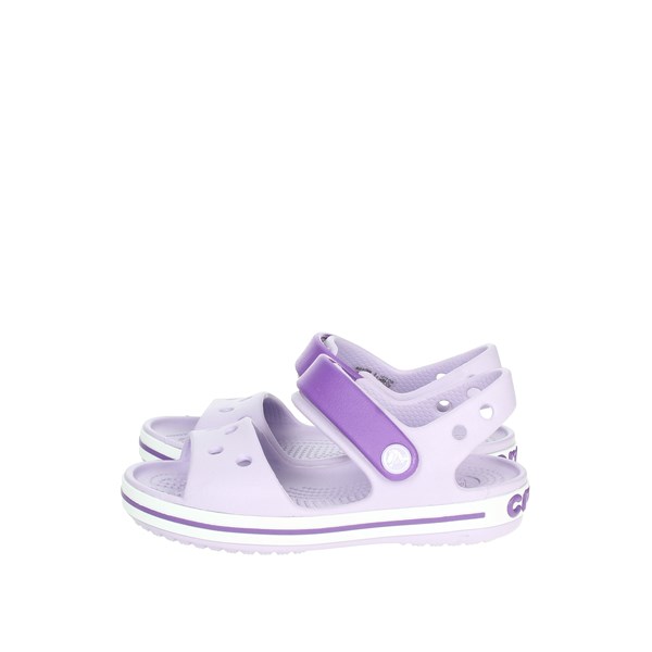 Crocs Shoes Flat Sandals Lilac 12856-5P8
