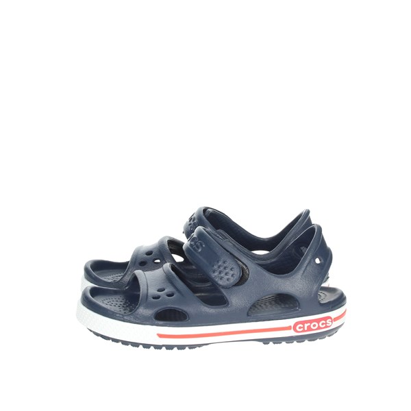 Crocs Shoes Flat Sandals Blue 14854-462