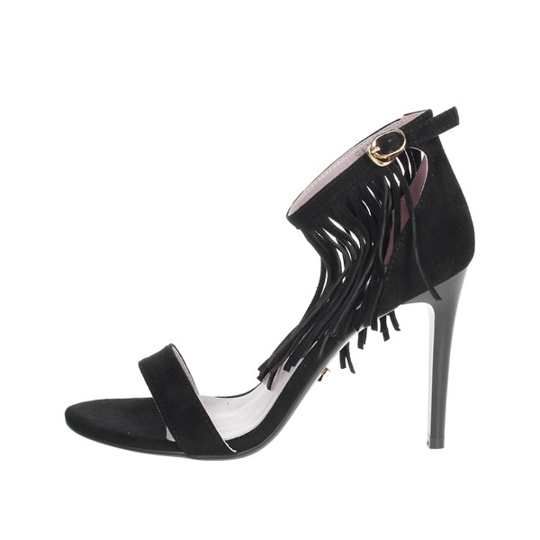 Silvian Heach Shoes Heeled Sandals Black SHW-2103