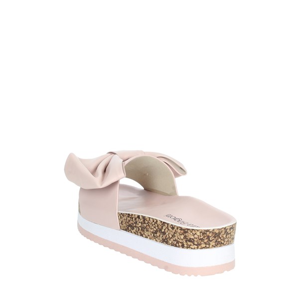Laura Biagiotti Shoes Platform Slippers Old rose 7691