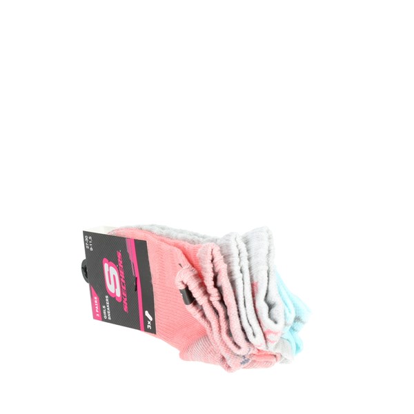 Skechers Accessories Socks Aquamarine/Pink SK43032