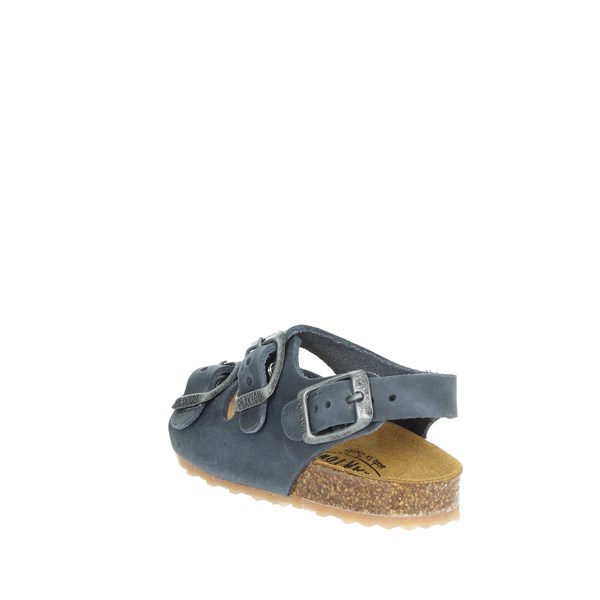 Plakton Shoes Flat Sandals Blue PETROL 850046