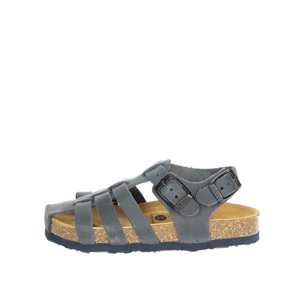 Plakton Shoes Flat Sandals Blue LOULOU