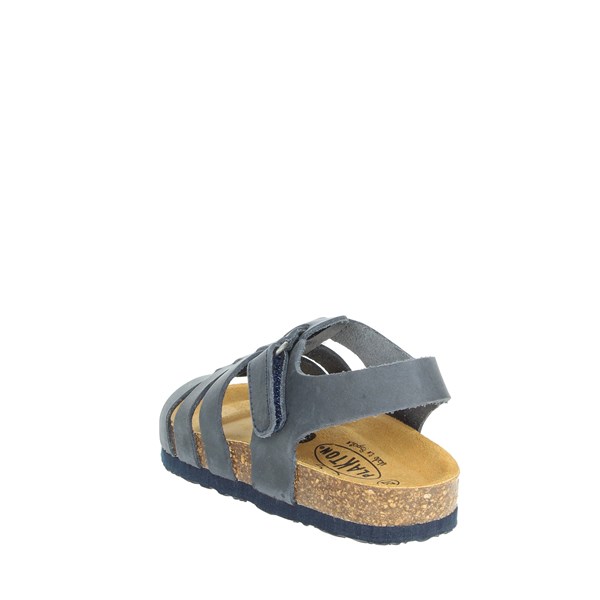 Plakton Shoes Flat Sandals Blue PANDI 125381