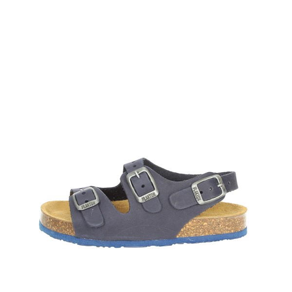 Plakton Shoes Flat Sandals Blue CORTO 120046