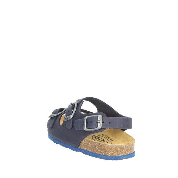Plakton Shoes Flat Sandals Blue CORTO 120046