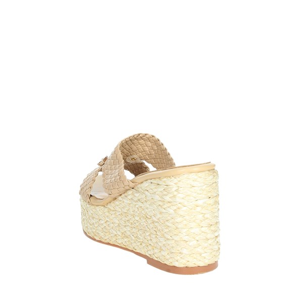 Silvian Heach Shoes Platform Slippers dove-grey SHS812